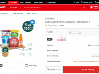 Lotte Mart Paket Sembako Ramadhan